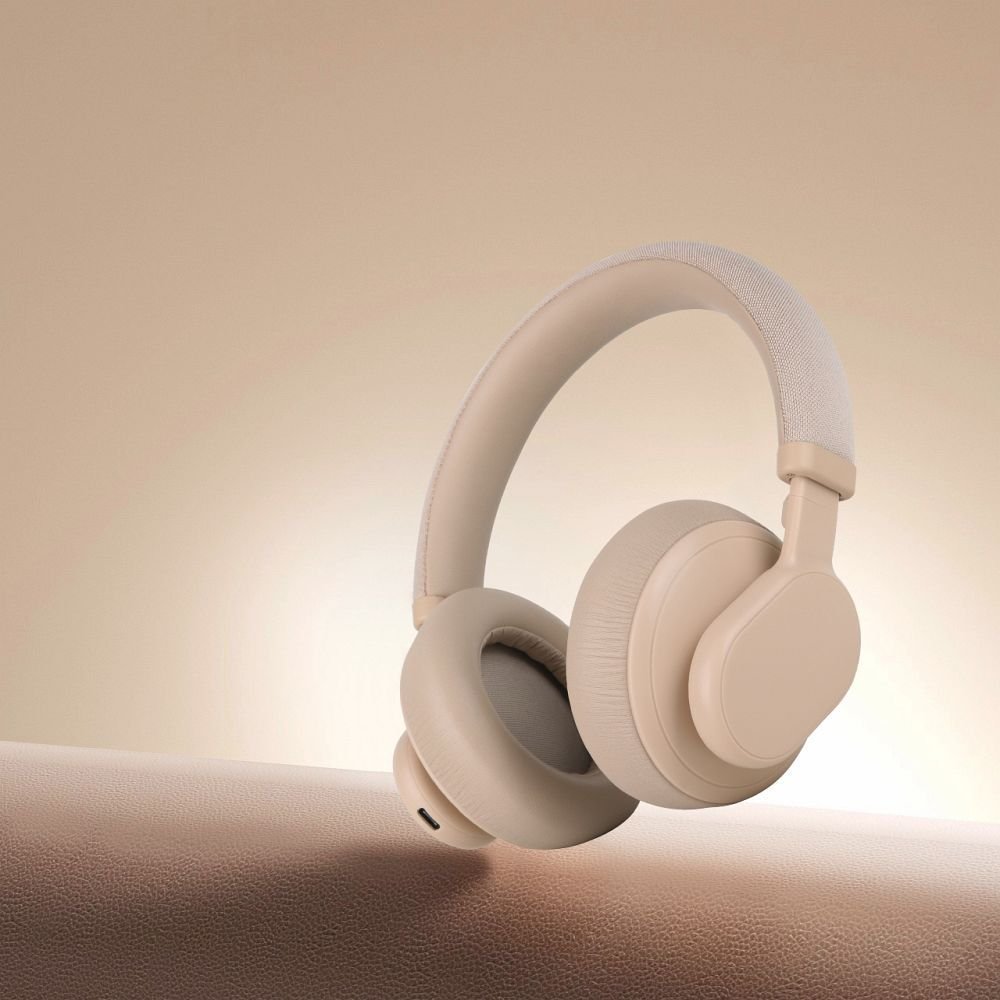 Forcell F-Audio Touch Beat Wireless Bluetooth Earbuds — Beige