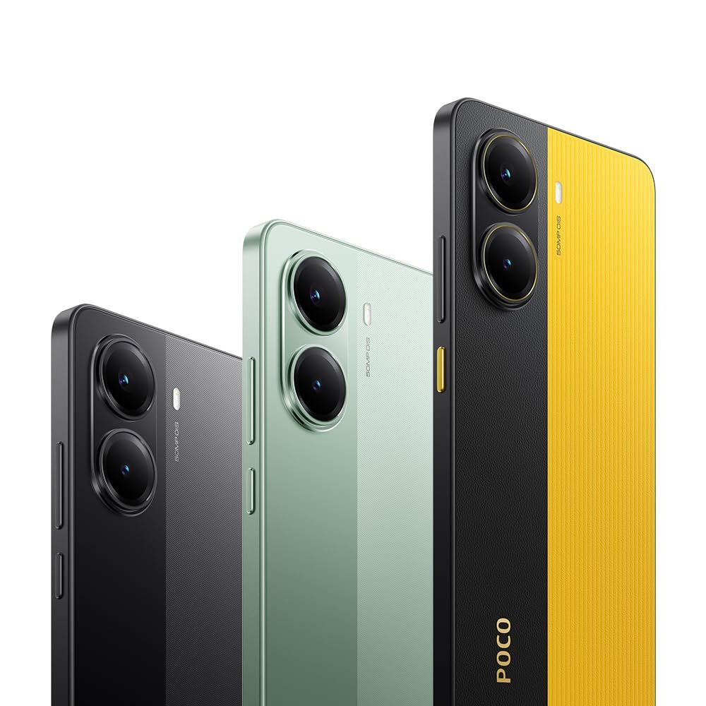 Xiaomi Poco X7 Pro Smartphone, 12+256GB, Yellow, 50MP Main Camera with OIS,  6000mAh (Typ.) Battery with 90W HyperCharge, IP68, AI Functions :  Amazon.ie: Electronics