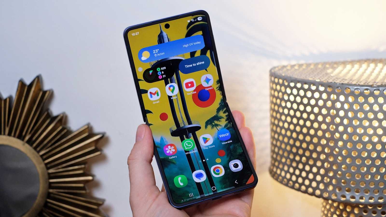 Samsung Galaxy Z Flip 7 review: More screen, more battery but something's missing