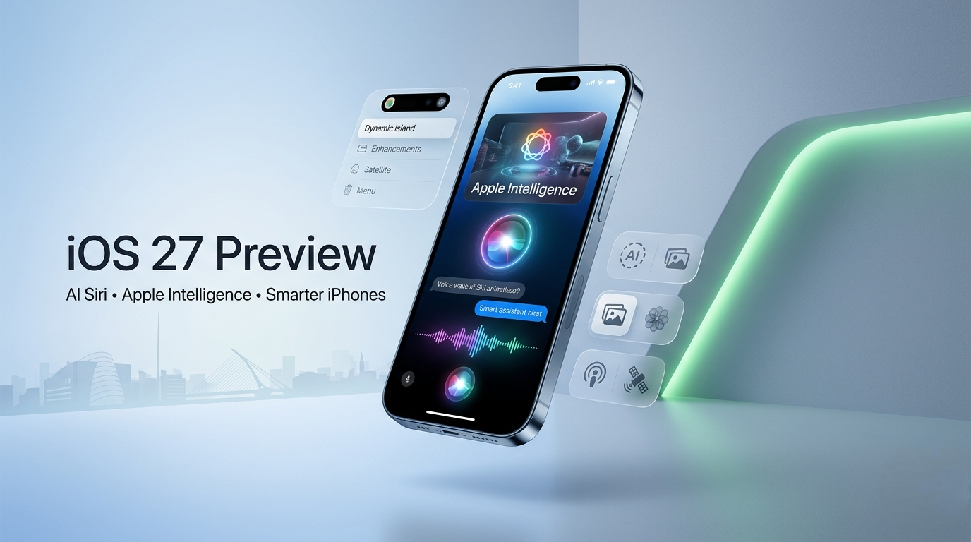 iOS 27 Preview: AI‑Powered Siri, Apple Intelligence, and New UI Updates for iPhone in 2026