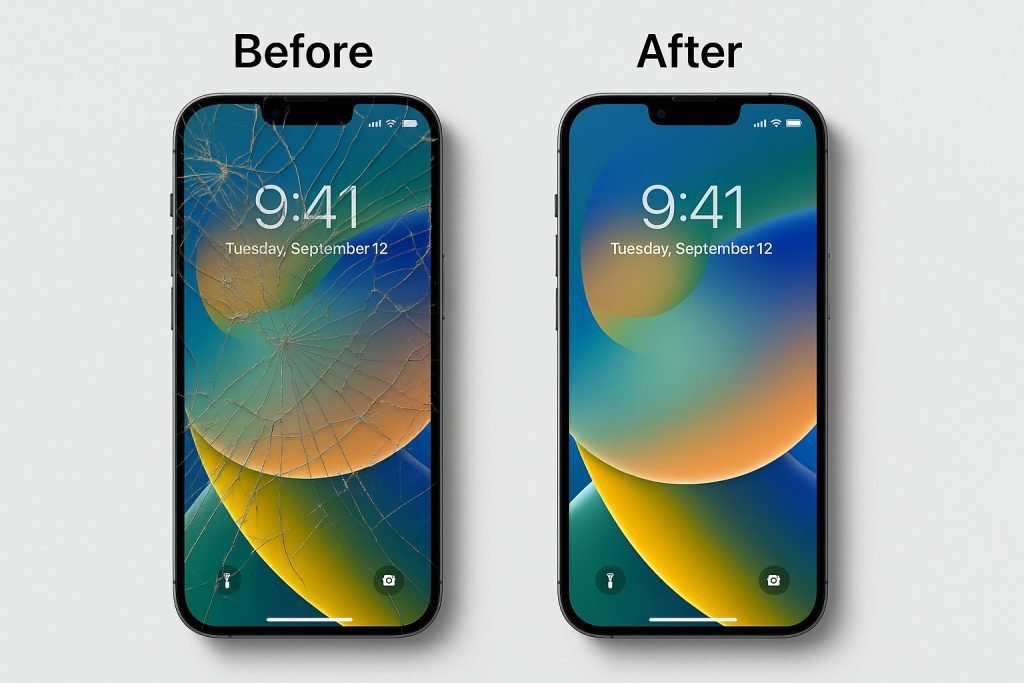 iPhone 14 Screen Repair UK | Up to £55 Off – Free Fusion