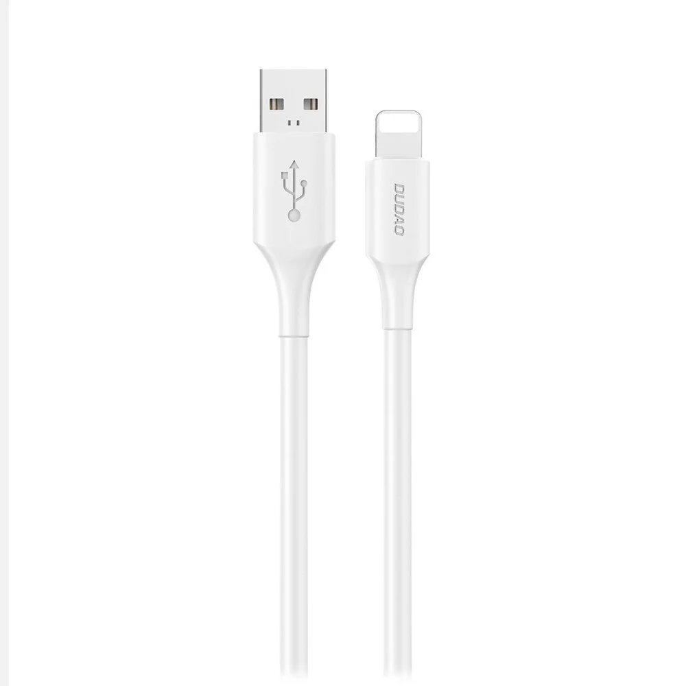 Dudao L2SLW1 USB-A to Lightning Fast Charging Cable 1.2m – 6A High-Speed Sync Cable